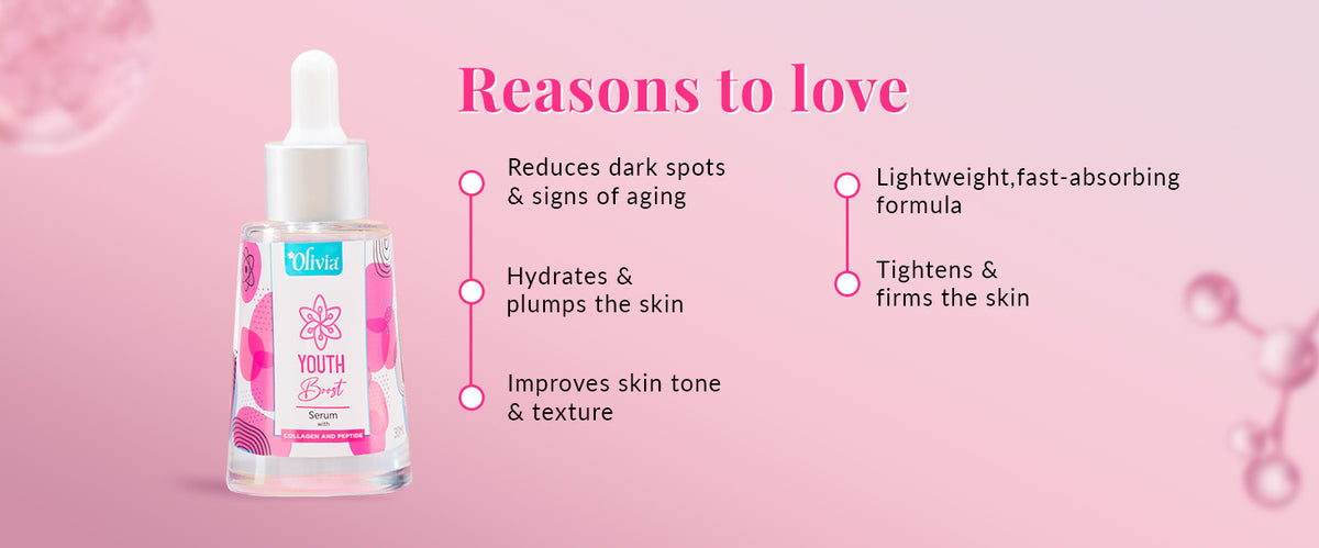 Youth Boost Serum with Collagen and Peptide