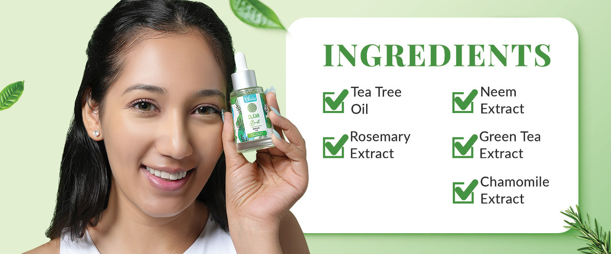Clear Boost Serum with Tea Tree and Rosemary