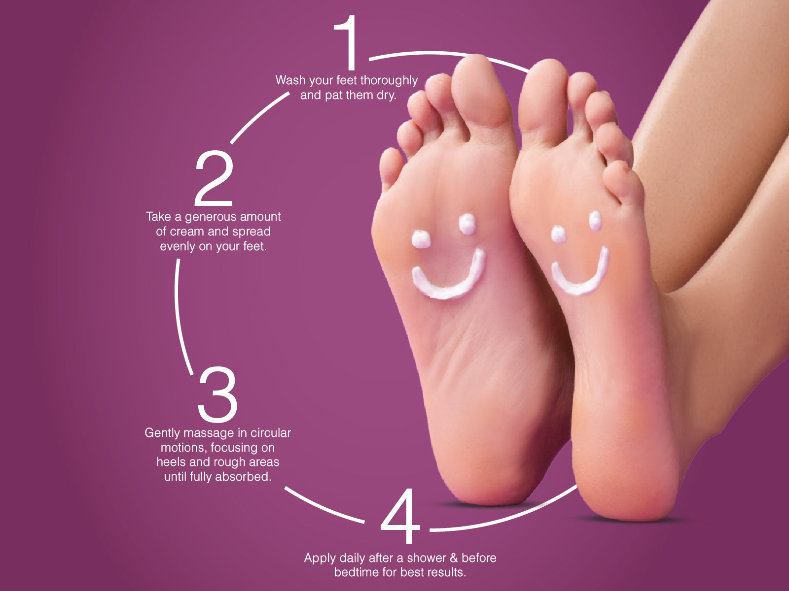Olivia Softening Foot Cream with Lavender