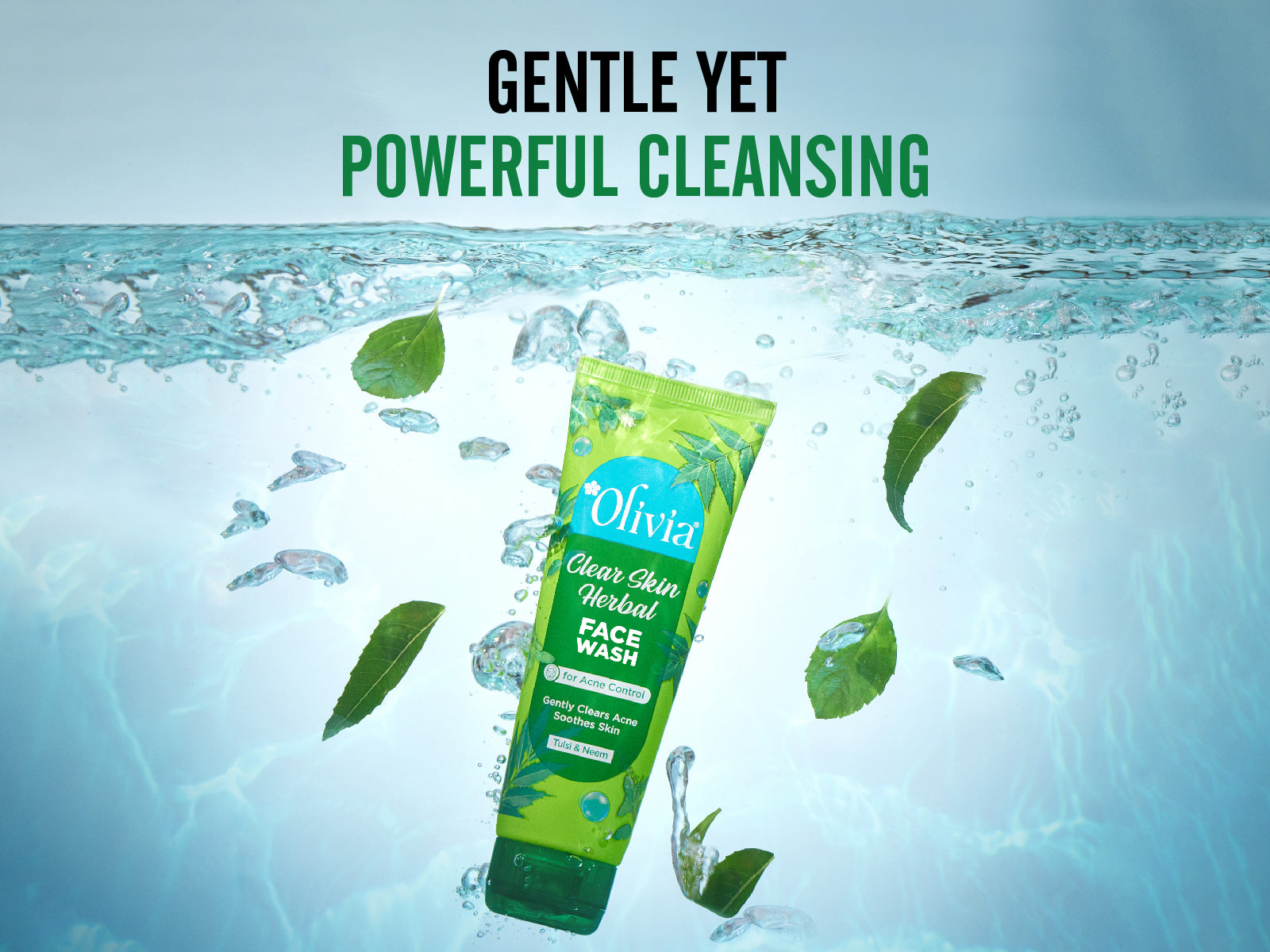 Olivia Clear Skin Herbal Face Wash for Acne Control