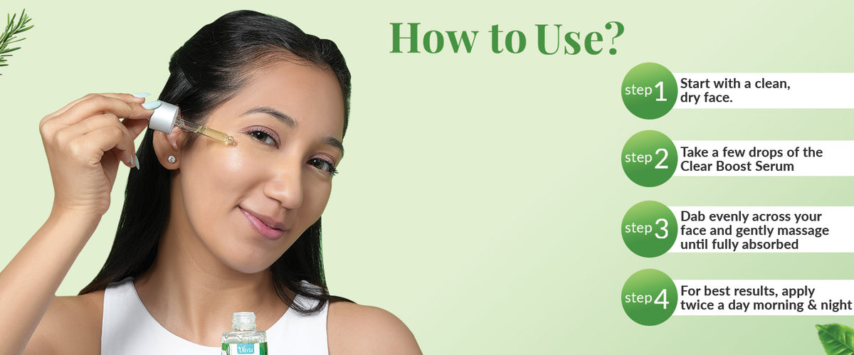 Clear Boost Serum with Tea Tree and Rosemary