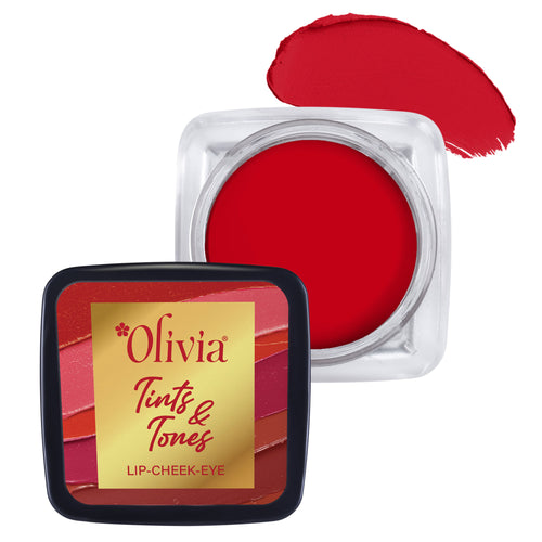 Olivia Tints & Tones for Lip, Cheek and Eye - Paraben Free, No Harmful Colours or Preservatives