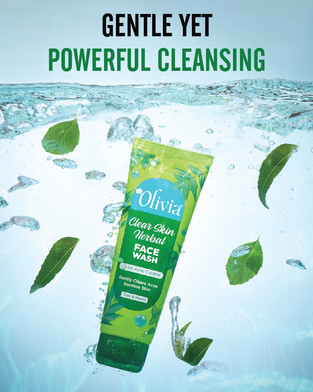 Olivia Clear Skin Herbal Face Wash for Acne Control