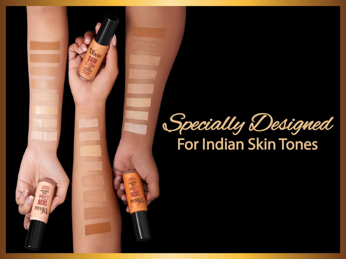 Olivia Skin Filter Liquid Foundation | Mattifies Skin and Blurs Pores