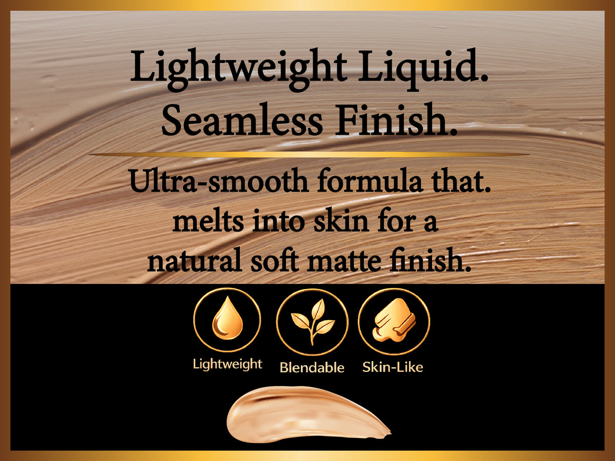 Olivia Skin Filter Liquid Foundation | Mattifies Skin and Blurs Pores