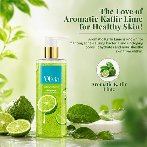 Skin Soothing Body Wash with Aromatic Kaffir Lime