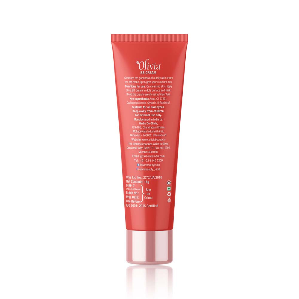 BB Cream Suitable for all Skin Types Olivia Beauty