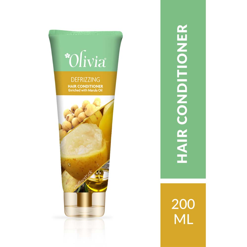 Defrizzing Hair Conditioner with Marula Oil Olivia Beauty
