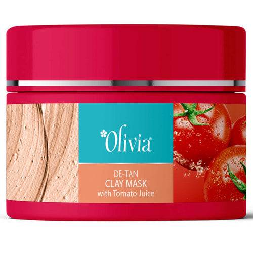 Olivia De-Tan Clay Mask with Tomato Juice