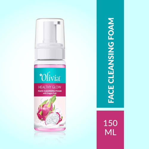 Healthy Glow Face Cleansing Foam with Dragon Fruit Olivia Beauty