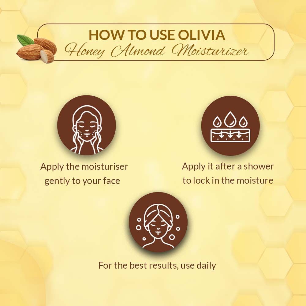 Honey Almond Moisturizer For Deep Hydration Olivia Beauty