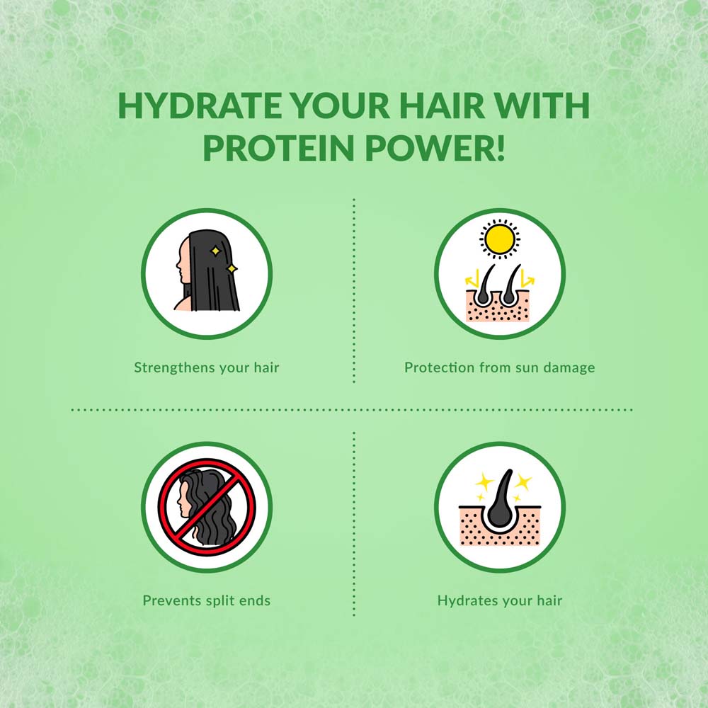 Hydrate and Protect Shampoo with Pea Protein Olivia Beauty