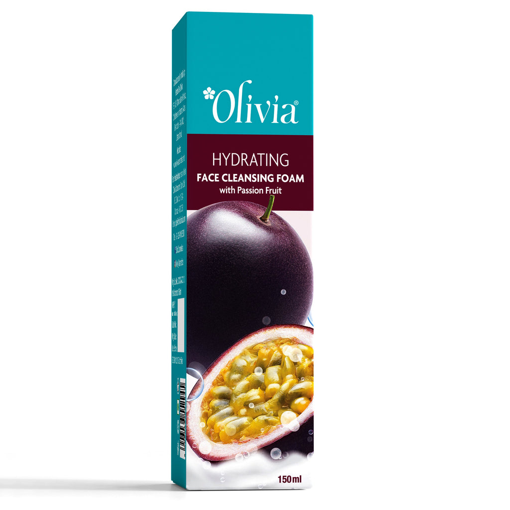 Hydrating Face Cleansing Foam with Passion Fruit Olivia Beauty