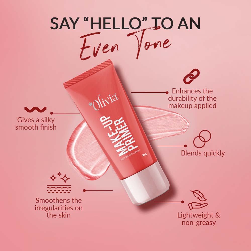 Makeup Primer for Smooth Finish Olivia Beauty