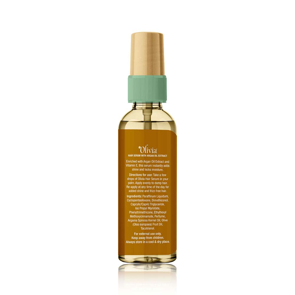 Moisture Lock Nourishment Hair Serum with Argan Oil Extract Olivia Beauty