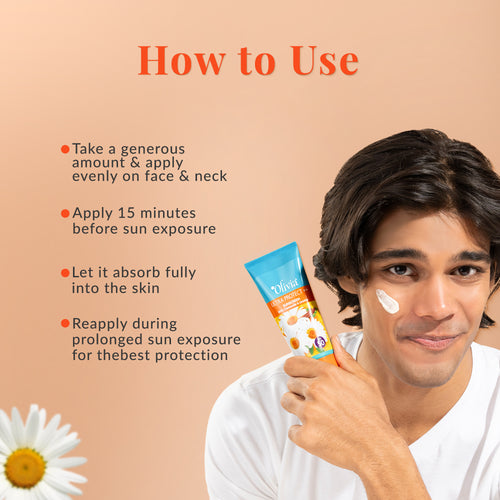 Ultra Protect ++ Sunscreen with Chamomile and Licorice SPF 50