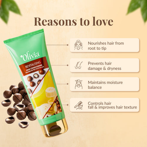 Revitalizing Hair Conditioner with Macadamia Oil & Banana