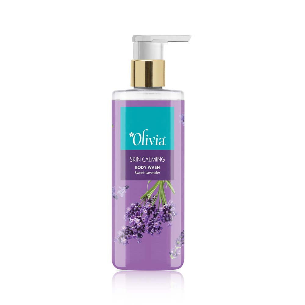 Skin Calming Body Wash with Sweet Lavender Olivia Beauty