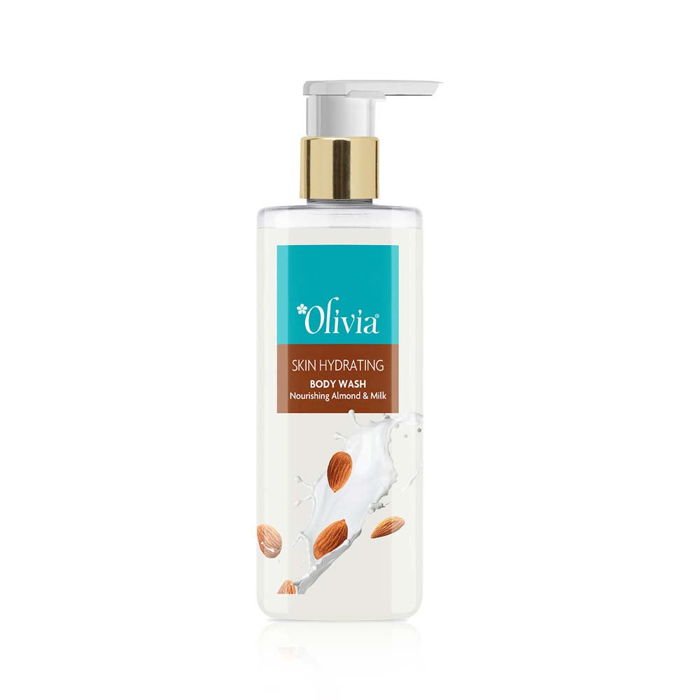 Skin Hydrating Body Wash with Nourishing Almond and Milk Olivia Beauty