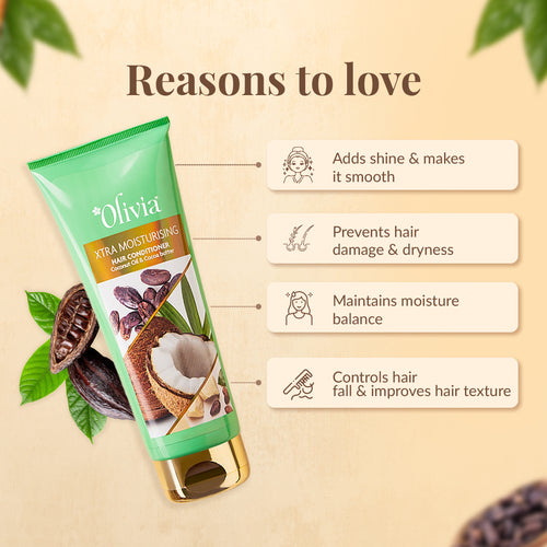 Xtra Moisturizing Hair Conditioner with Coconut Oil & Cocoa Butter